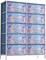 Sorbus Dresser with 10 Drawers - Storage Unit Organizer Chest for Clothes - Bedroom, Room, Nursery, & Closet - Steel Frame, Wood Top & Handles, and Easy Pull Fabric Bins